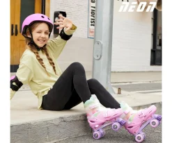 Patines Combo Neón Rainbow T.34-37