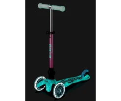 Patinete Micro Deluxe Plegable Orion Glow Led Rosa