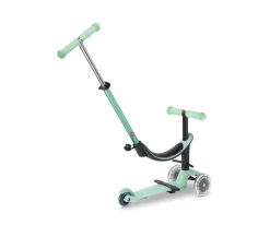 Patinete Mini 4 en 1 Deluxe LED Menta