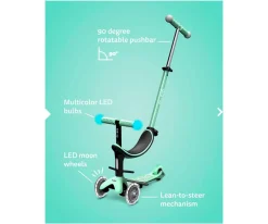 Patinete Mini Micro 2 Grow Deluxe Magic Menta