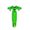 Patinete Mini Micro Deluxe Verde Luces LED