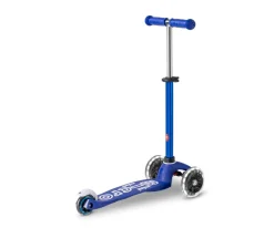Patinete Mini Micro Deluxe Mini Micro Azul con Luces LED