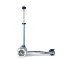 Patinete Mini Micro Deluxe Flux Neochrome Azul Luces LED