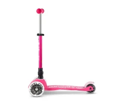 Patinete Plegable Mini Micro Deluxe Rosa Luces LED
