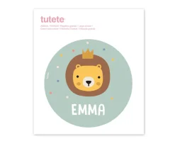 Pegatina Grande Animal Friends para Caja Almuerzo