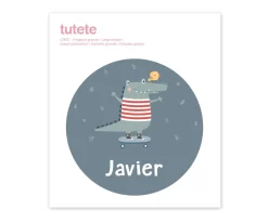 Pegatina Grande Croc para Caja Almuerzo