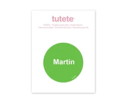 Pegatina Pequeña Verde para Botella