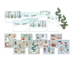 Pegatinas y Tarjetas Navideñas