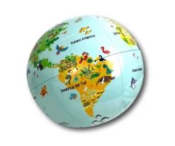 Pelota de Playa Globo Terráqueo Inflable Baby Animals