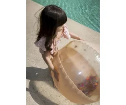 Pelota de Playa Multi Cherry Blush Transparente