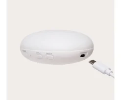 Peluche Luz-Sonido Conejo Orgánico Moonie 2.0 Sand Personalizable