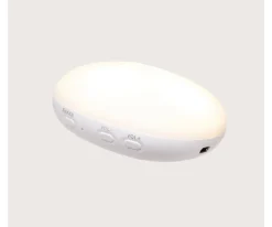 Peluche Luz-Sonido Conejo Orgánico Moonie 2.0 Cappuccino Personalizable