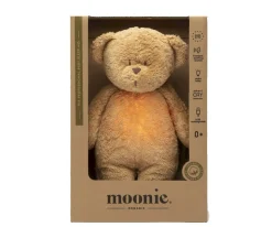 Peluche Luz-Sonido Oso Orgánico Moonie 2.0 Capuccino