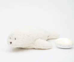 Peluche Luz-Sonido Seal Orgánico Moonie Polar