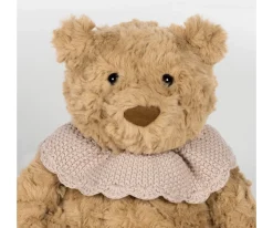 Peluche Plush Bear Tricot Pink