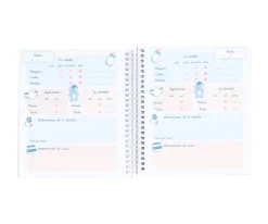 Pequeña Agenda Guardería Personalizable Tutete Magical Unicorn