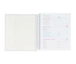 Pequeña Agenda Guardería Personalizable Tutete Magical Unicorn