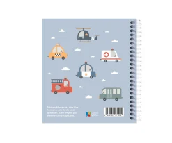 Pequeña Agenda Guardería Personalizable City Cars