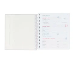 Pequeña Agenda Guardería Personalizable Geometric Nature