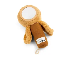 Pequeño Sonajero con Espejo Jelly Mostaza