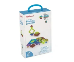 Pirámides Apilables Translúcidas 25 uds