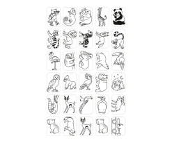 Plantillas KidyDraw Mini Érase Una Vez y Animales