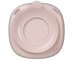 Plato 2 en 1 con Ventosa y Compartimentos Extraíbles Blush