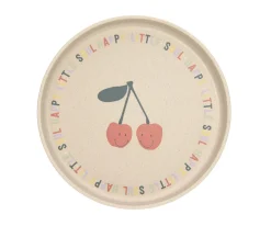 Plato Antideslizante Eco Happy Fruits Cherry