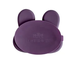 Plato con Ventosa Conejito Plum