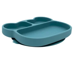 Plato con Ventosa Oso Azul Dusk