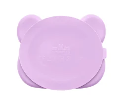 Plato con Ventosa Oso Lilac