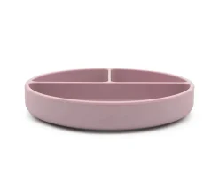 Plato de Silicona con Compartimentos Unicornio