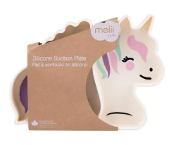 Plato de Silicona con Ventosa Unicornio