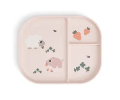 Plato Foodie Compartimentos Tiny Farm Powder