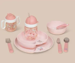 Plato Infantil Mio Flores y Mariposas