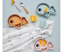 Plato Silicona Stick&Stay Wally Mustard