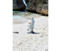 Poncho de Baño Crocodile Sky Blue