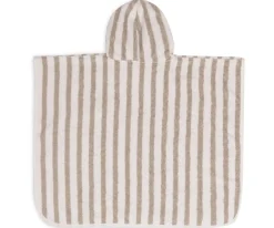 Poncho de Baño Terry Rayas GOTS Olive Green