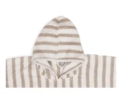 Poncho de Baño Terry Rayas GOTS Olive Green