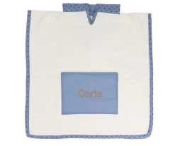 Poncho Mini Star Blue Personalizable