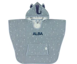 Poncho Mrs. Elephant Personalizable