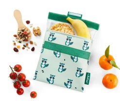 Porta Alimentos Snack n'Go Animals Mapache
