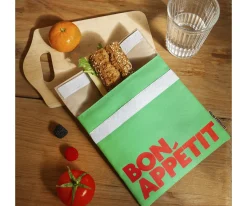Porta Alimentos Snack Verde Antimanchas Bon Appétit