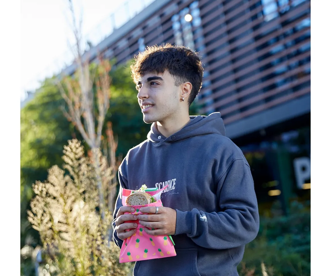 Porta Alimentos Snack'n Go Seahorse