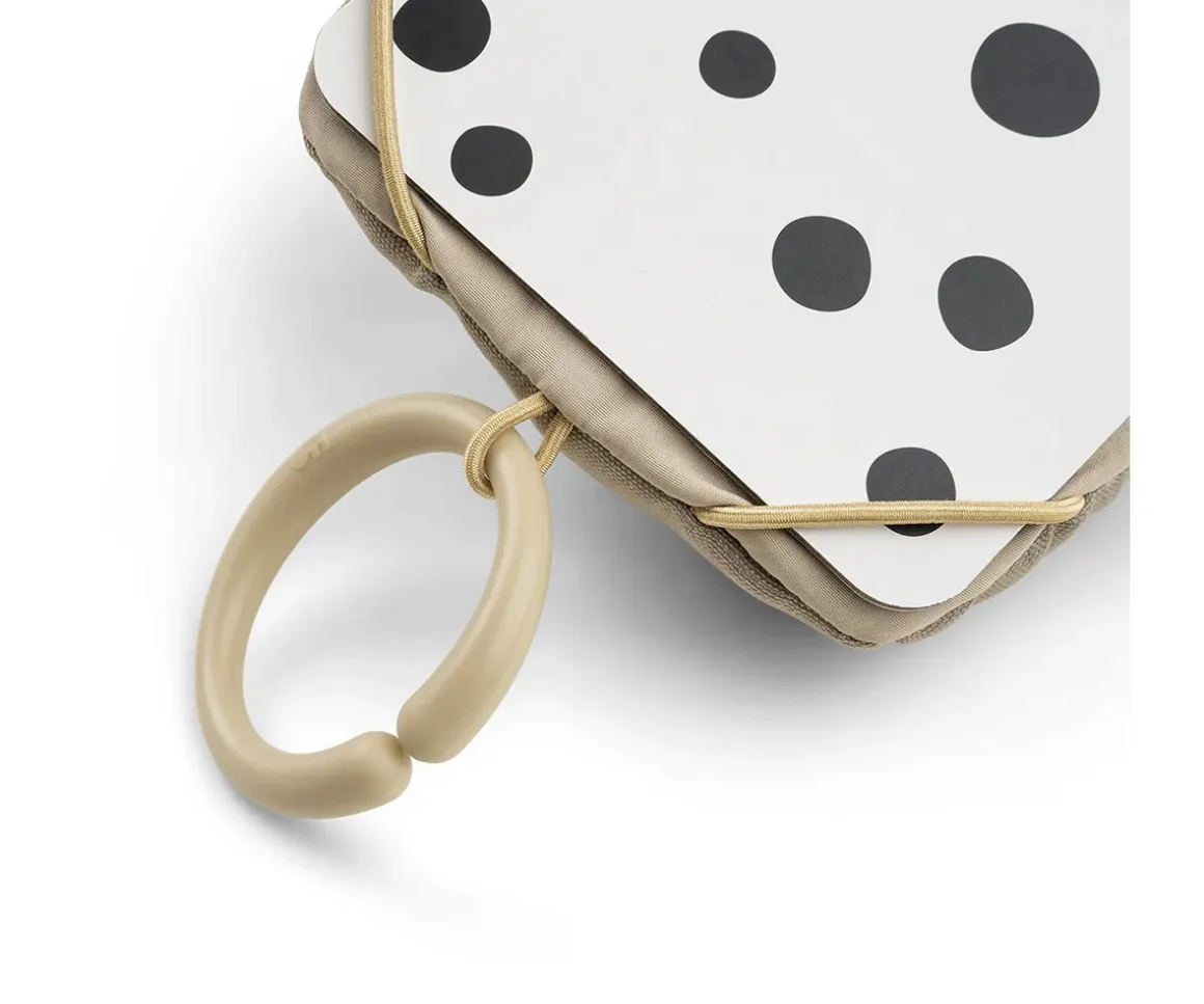 Porta Tarjetas con Espejo Deer Friends Sand