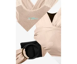 Portabebés Transpirable Cuddle Breeze Watersling Beige