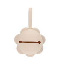 Portachupetes Silicona Flor Ivory