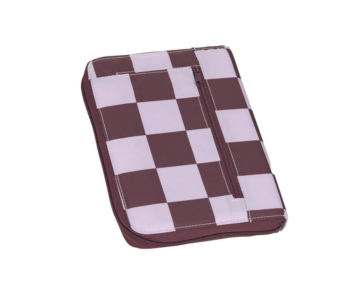 Portadocumentos Deep Red / Lavender