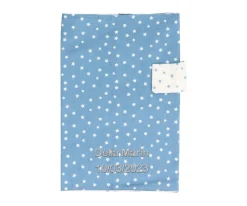 Portadocumentos Mini Star Azul Personalizable