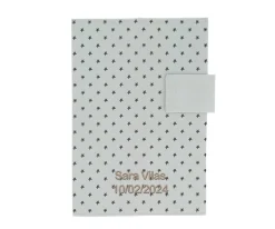 Portadocumentos Mini Star Grey Personalizable